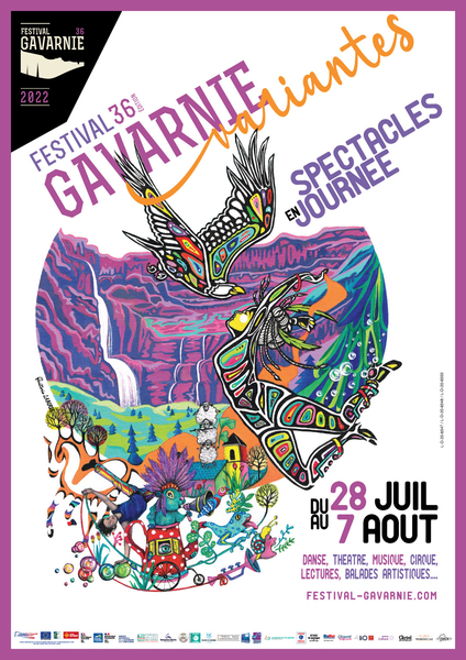 AFFICHE VARIANTES Festival de Gavarnie 2022